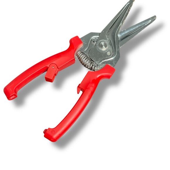 Kuhn Rikon Snips Kitchen Shears Scissors Pruner Swiss Design Classic Red 8.5" - Picture 10 of 15
